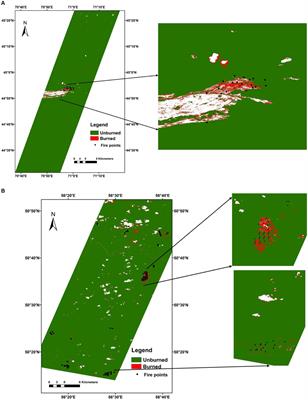 Geospatial assessment of forest fire impacts utilizing high-resolution KazEOSat-1 satellite data
